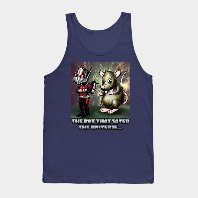 The rat that saved the universe Tank Top by CIZDIBUJOS